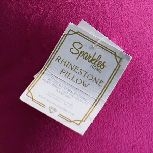 Halloween Rhinestone Ghost Pillow - Picture 6 of 6